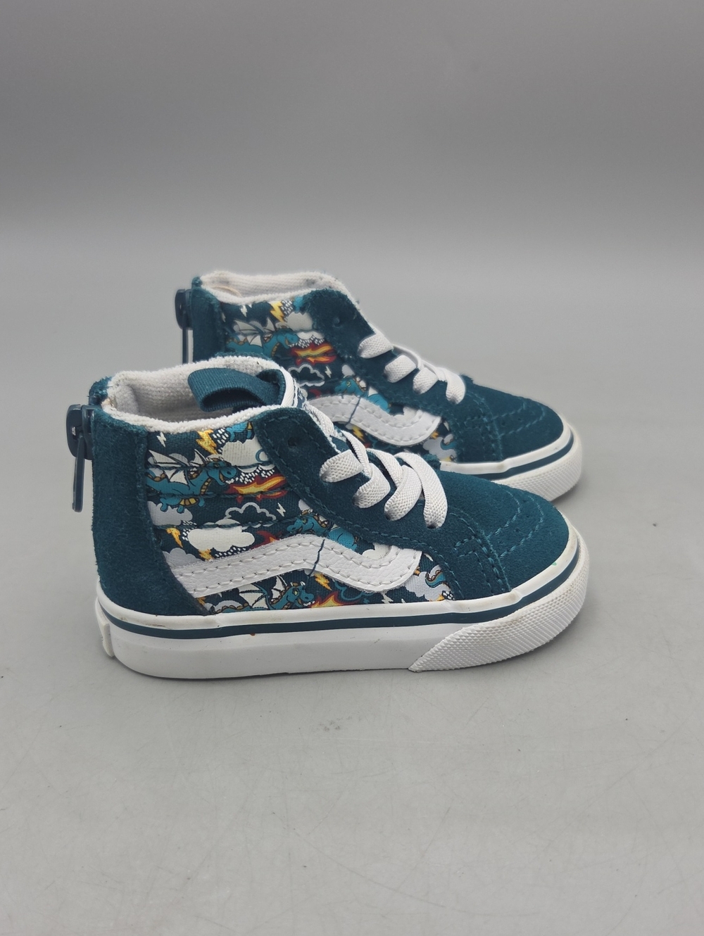 Vans Toddler Sk8-Hi Side Zip Shoe 4.5 Baby